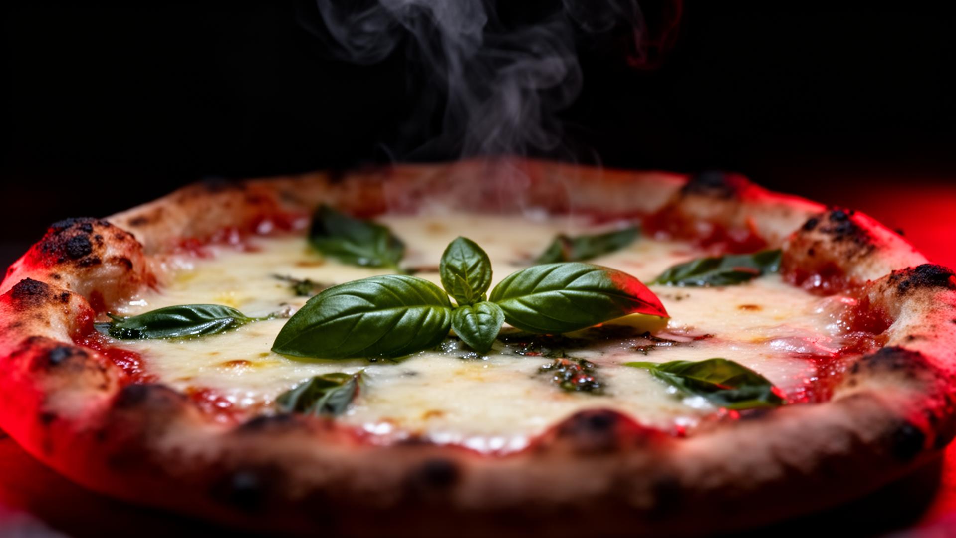 Pizza aus dem Steinofen